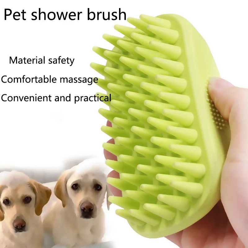 Pet Bath Brush Rubber Comb Hai – обзор и цена Rubber Glove Cleaning