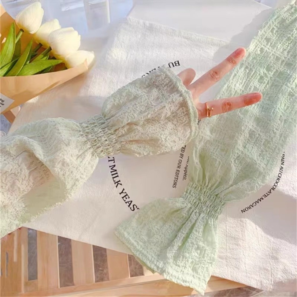 Summer Outdoor Lace Mesh Sun P – обзор и цена Fingerless Glove Knit