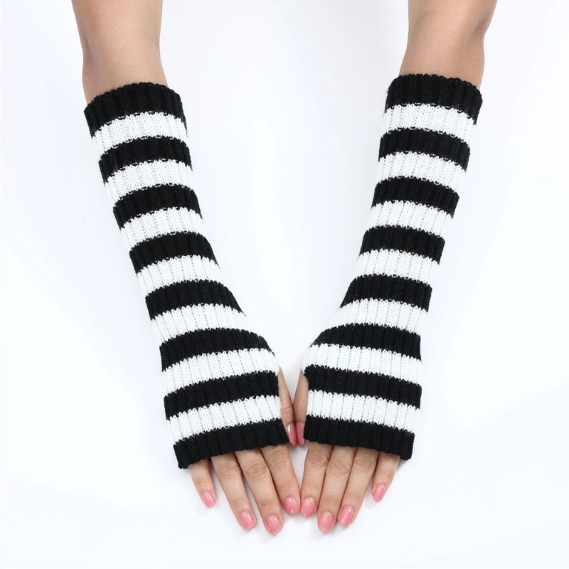 Women's Knitted Fingerless Arm – обзор и цена Fingerless Glove Knit