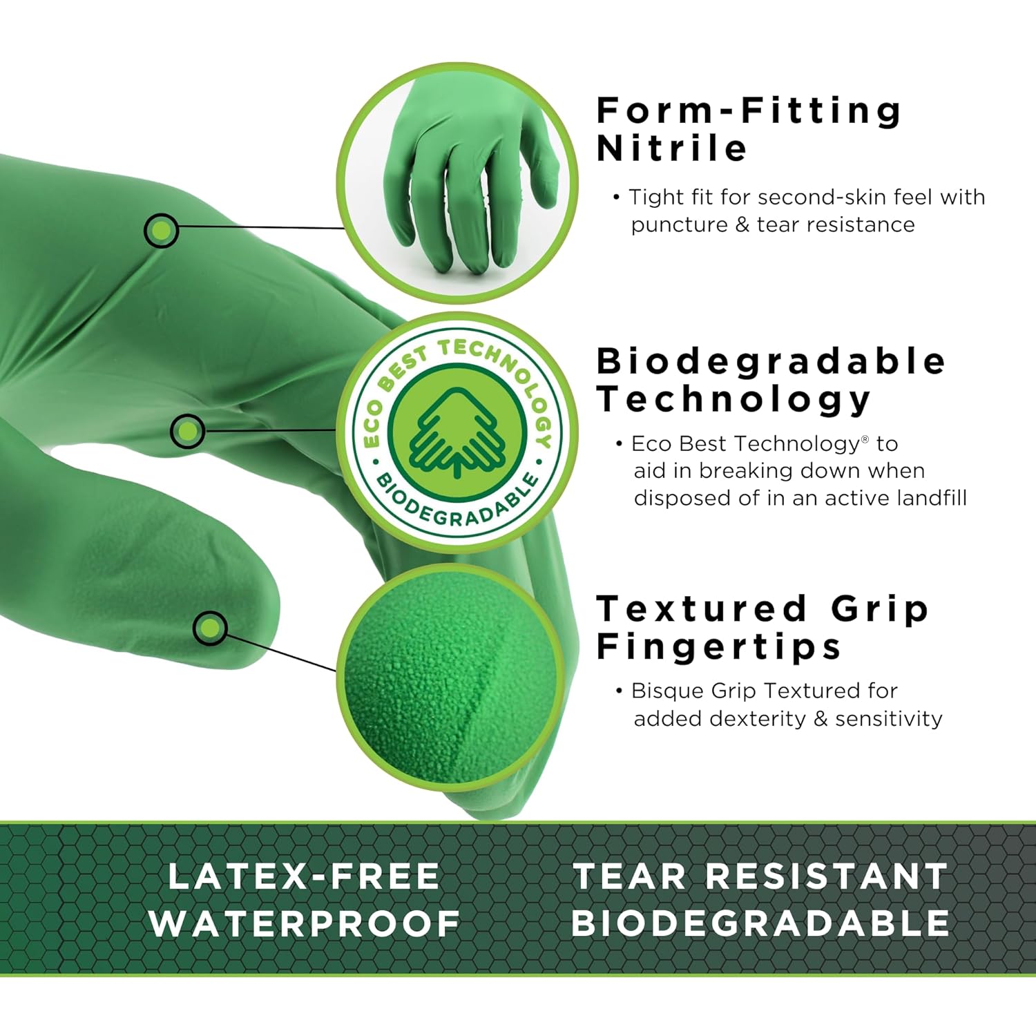 Eco-Friendly Nitrile Disposabl – обзор и цена Latex Disposable Glove