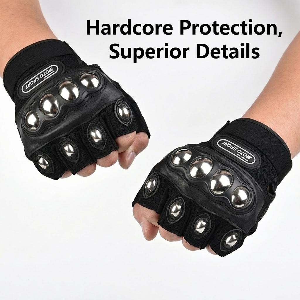 Steel Shell Knuckle Protection – обзор и цена Motorcycle Glove Knuckle