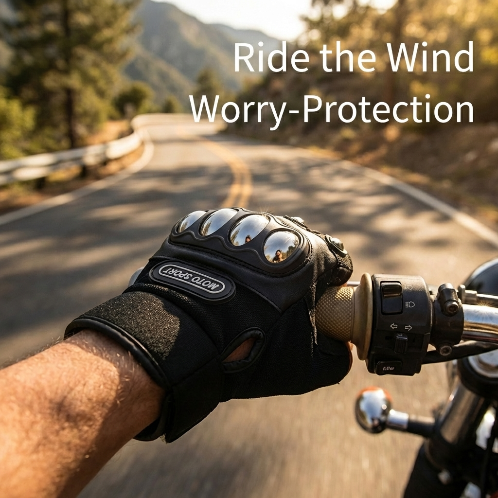 Steel Shell Knuckle Protection – обзор и цена Motorcycle Glove Knuckle