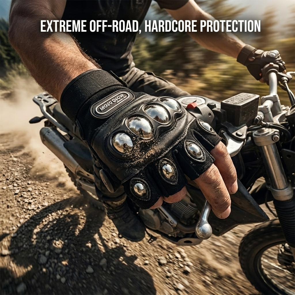 Steel Shell Knuckle Protection – обзор и цена Motorcycle Glove Knuckle