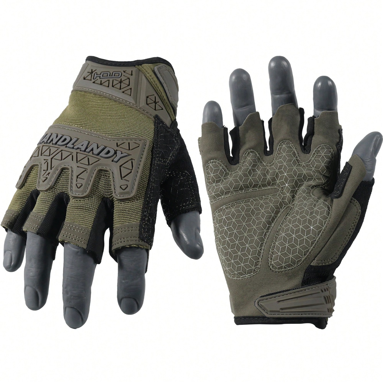 Tactical Fingerless Impact Glo – обзор и цена Work Glove Impact