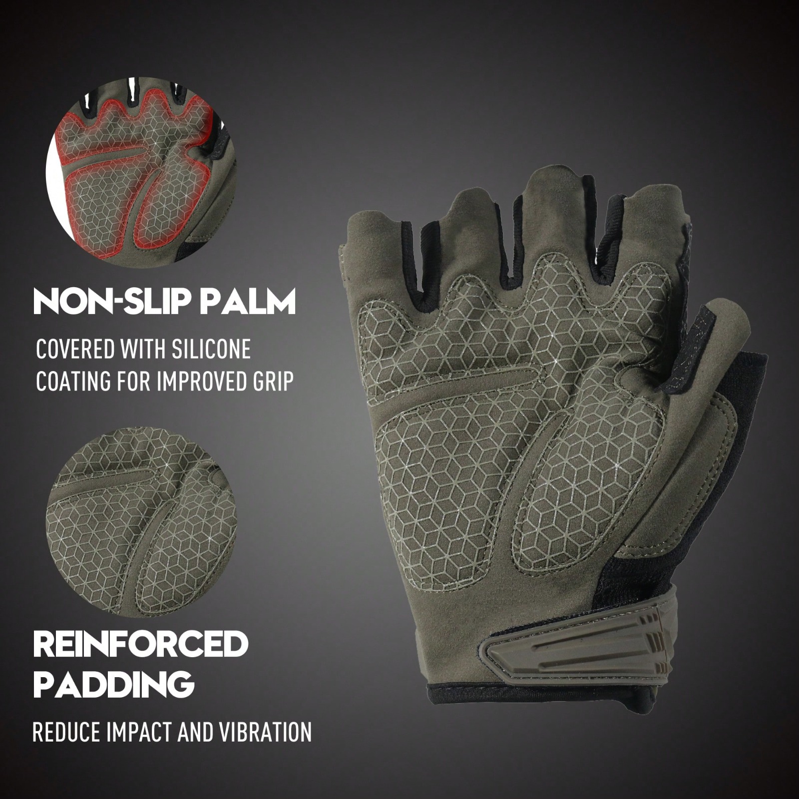 Tactical Fingerless Impact Glo – обзор и цена Work Glove Impact