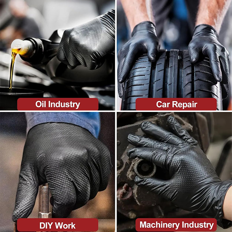 Extra Thick 8 Mil  Heavy Duty  – обзор и цена Nitrile Mechanic Glove