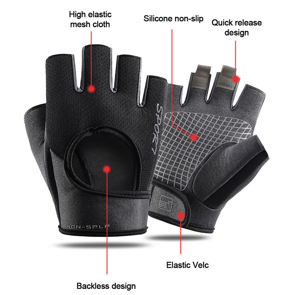 Cycling Sport Half Finger Glov – обзор и цена Workout Glove Gym