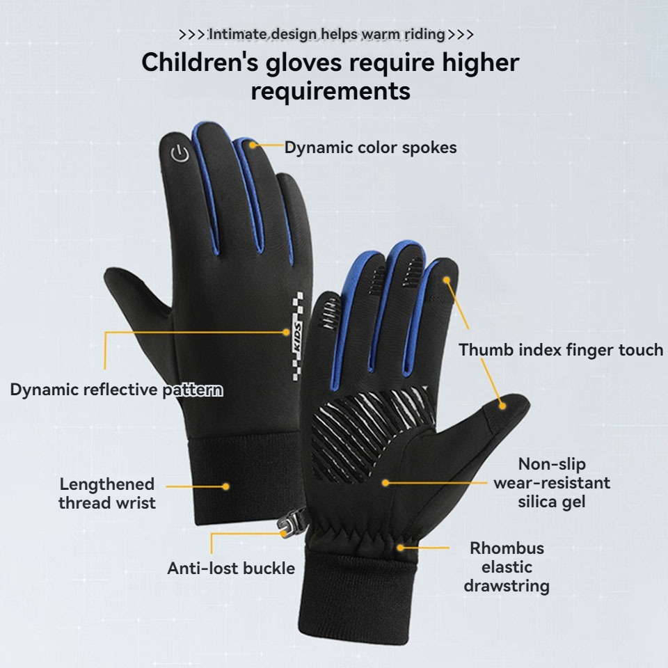 Winter Children's Gloves Padde – обзор и цена Ski Glove Waterproof