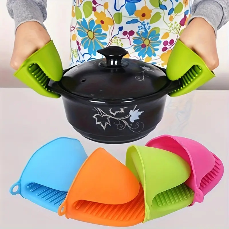 2Pcs Silicone Pot Holder Glove – обзор и цена Oven Mitt Silicone
