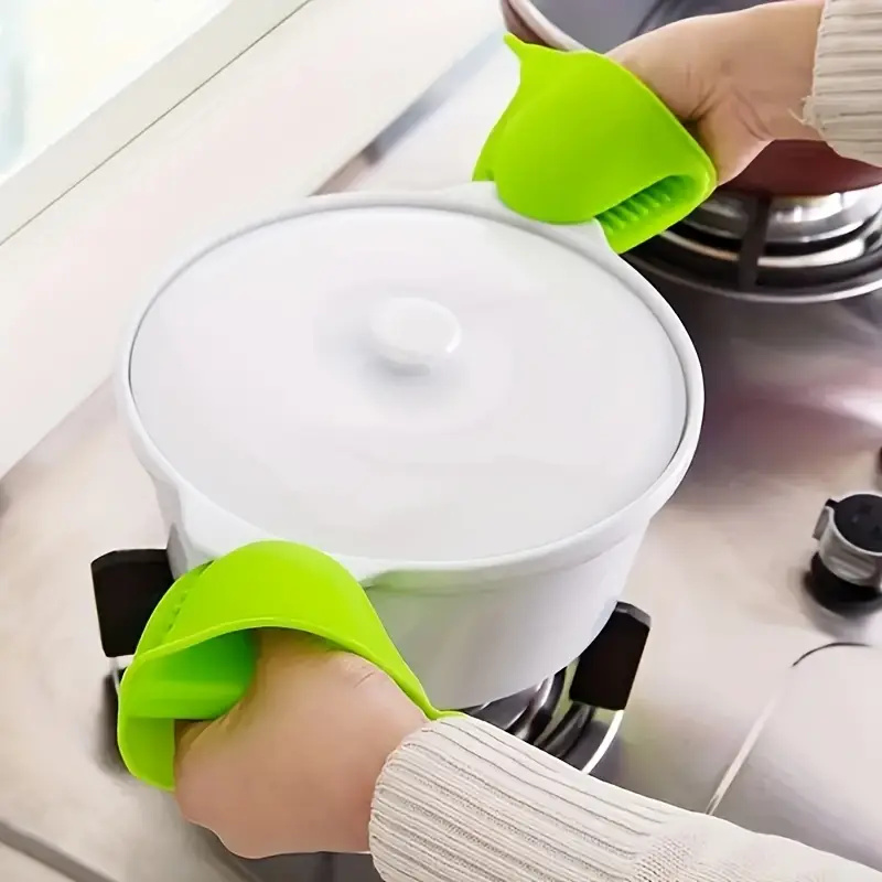 2Pcs Silicone Pot Holder Glove – обзор и цена Oven Mitt Silicone