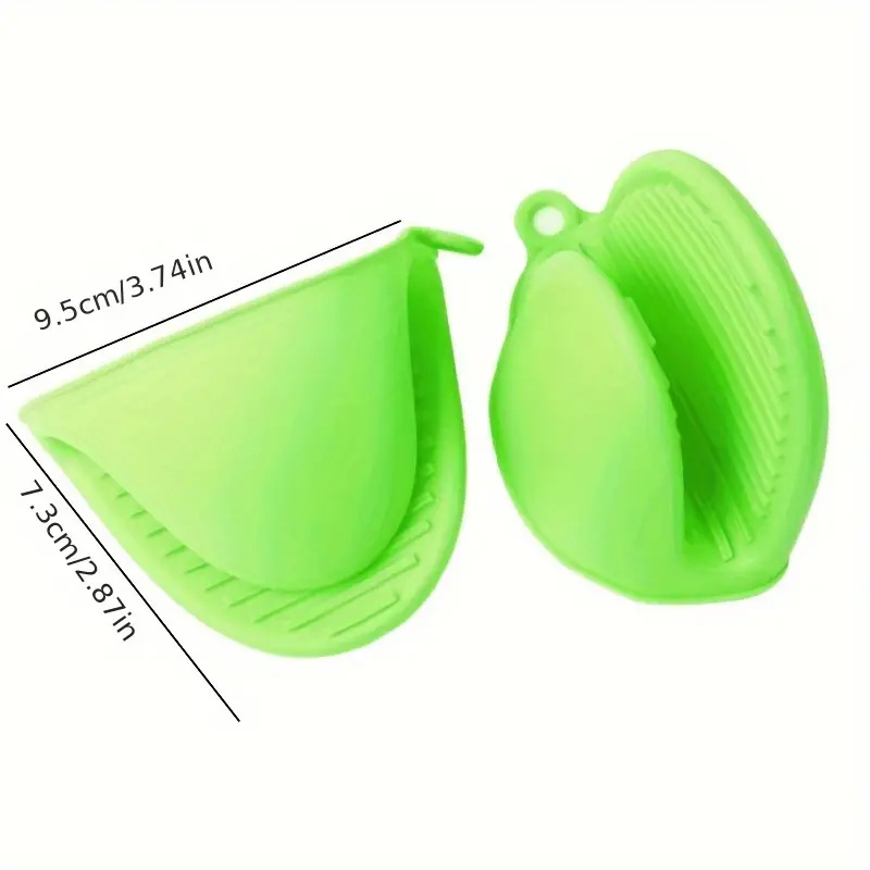 2Pcs Silicone Pot Holder Glove – обзор и цена Oven Mitt Silicone