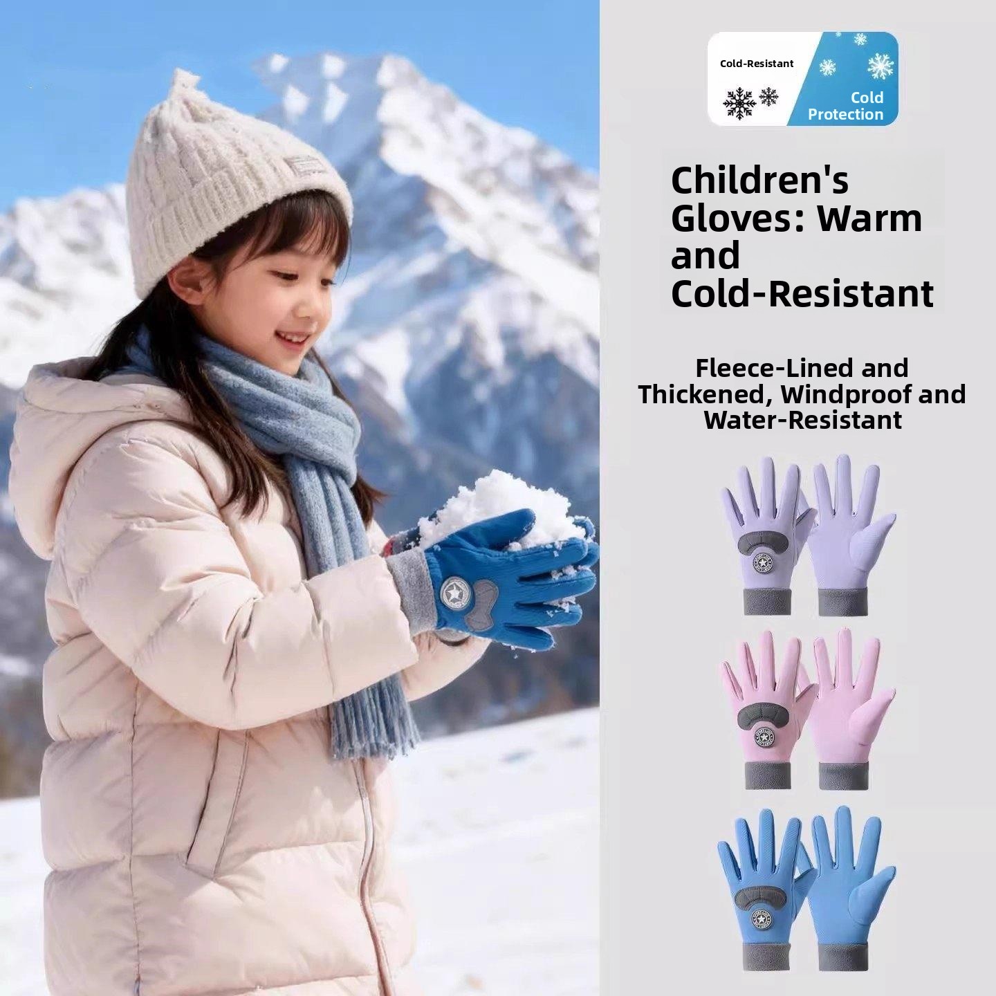 Children's Ski Gloves Winter W – обзор и цена Winter Glove Insulated