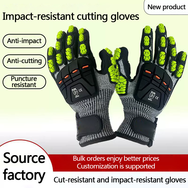 HPPE anti-cutting gloves, TPR  – обзор и цена Cut Resistant Glove