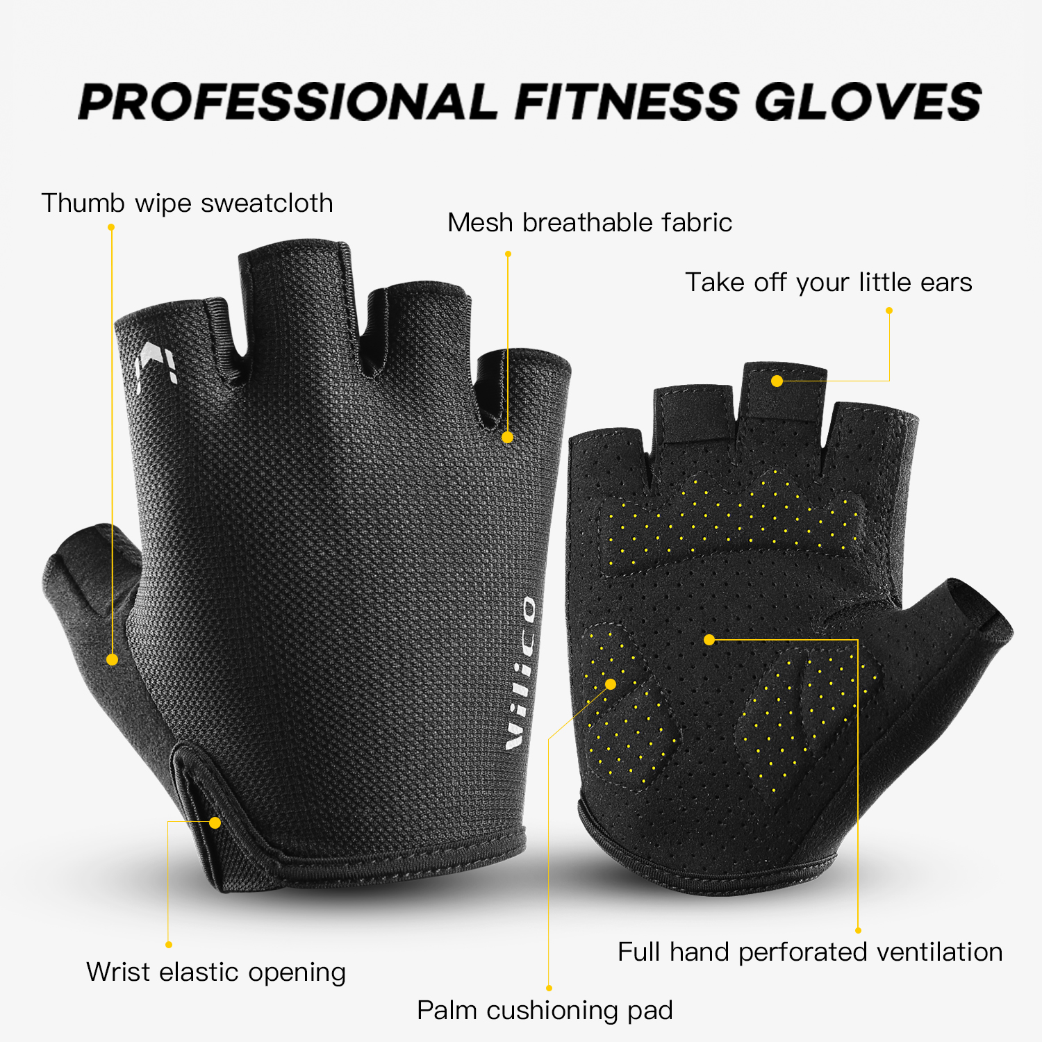 Vilico Sports Cycling Gloves H – обзор и цена Workout Glove Gym