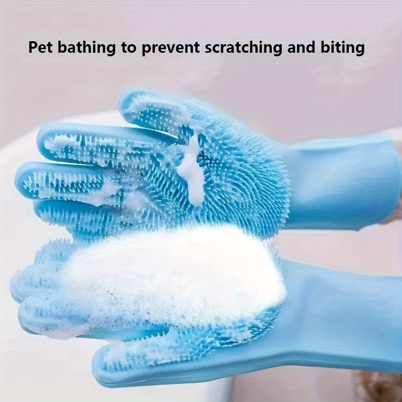 Pet Grooming Cleaning Gloves D – обзор и цена Rubber Glove Cleaning