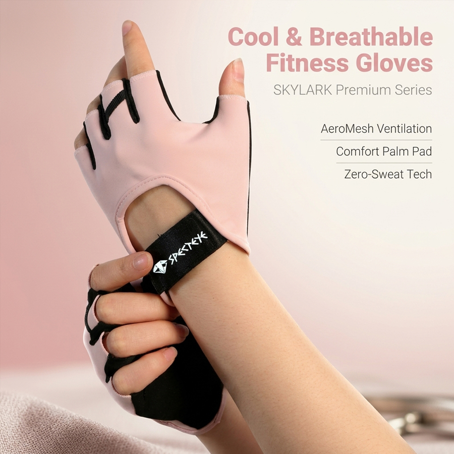 Women Pink Half Finger Fitness – обзор и цена Workout Glove Gym