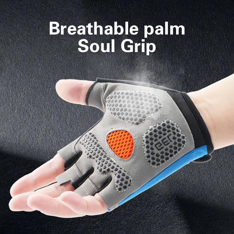 Bike Gloves Half Finger Breath – обзор и цена Cycling Glove Padded