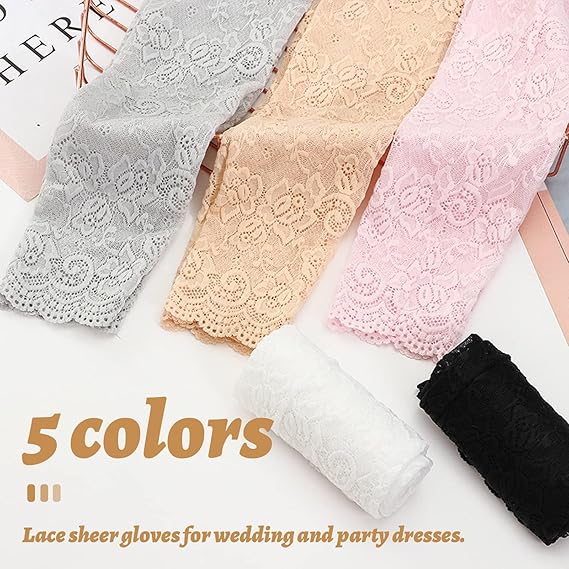 New 1Pair Sexy Lace Hollow-Out – обзор и цена Fingerless Glove Knit