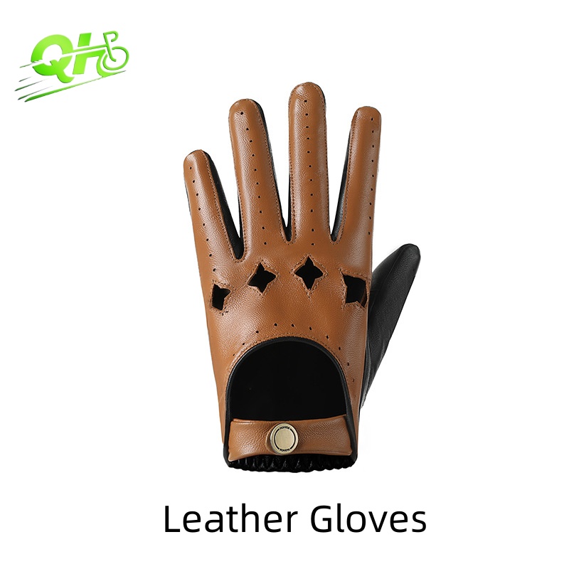 Men Leather Gloves Motorcycle  – обзор и цена Leather Driving Glove