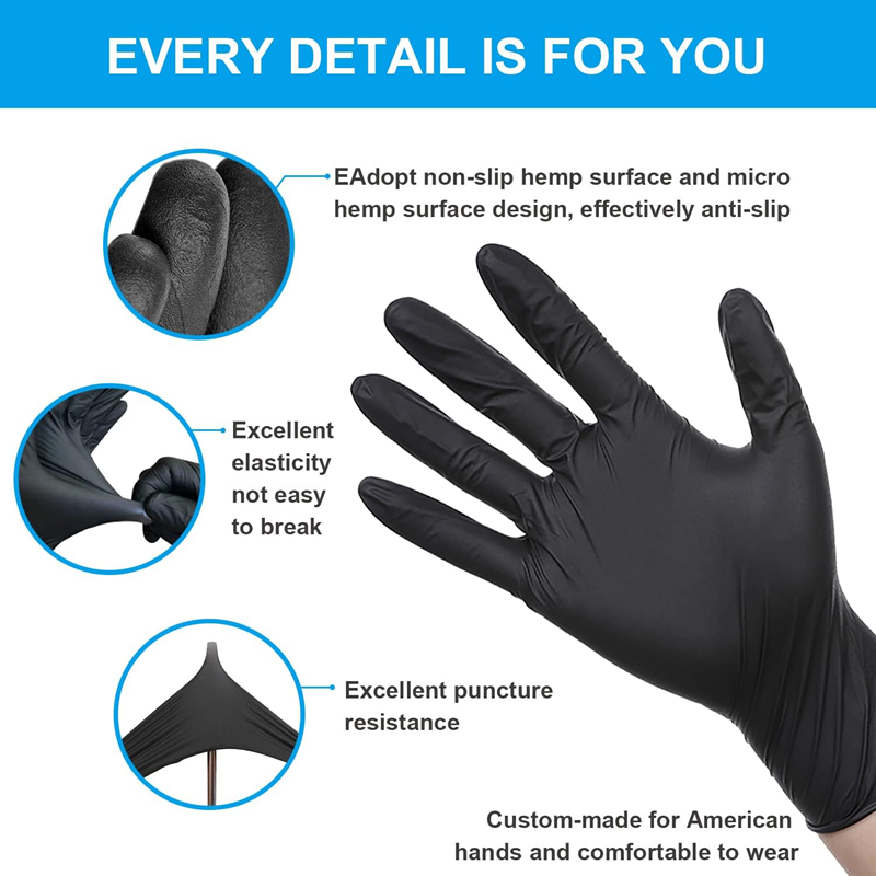 20/50/100PCS Disposable Nitril – обзор и цена Nitrile Mechanic Glove