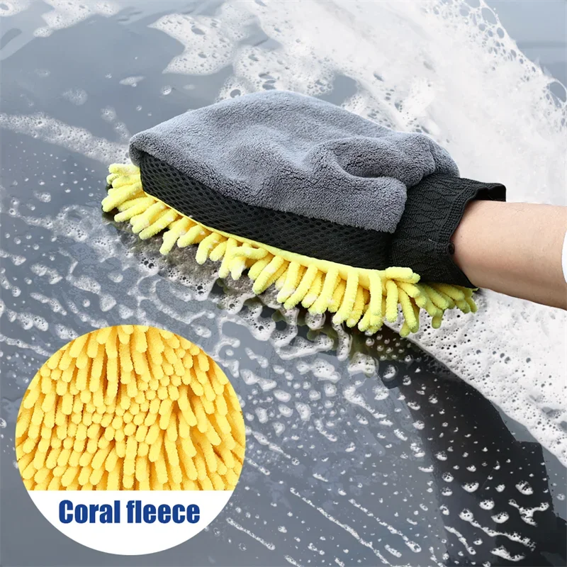 1/5pcs Car Washing Gloves Wate – обзор и цена Gardening Glove Waterproof