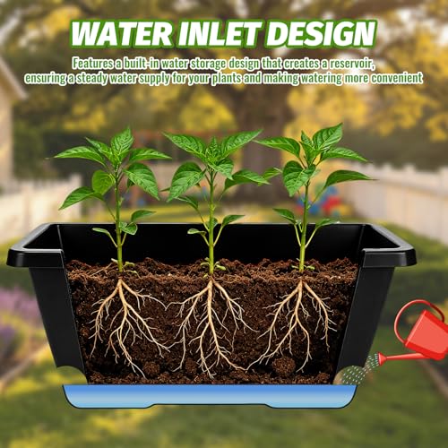 7 Black 17-Inch Rectangular Pl – обзор и цена Gardening Glove Waterproof