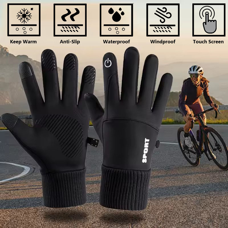 Black Winter Warm Full Fingers – обзор и цена Ski Glove Waterproof
