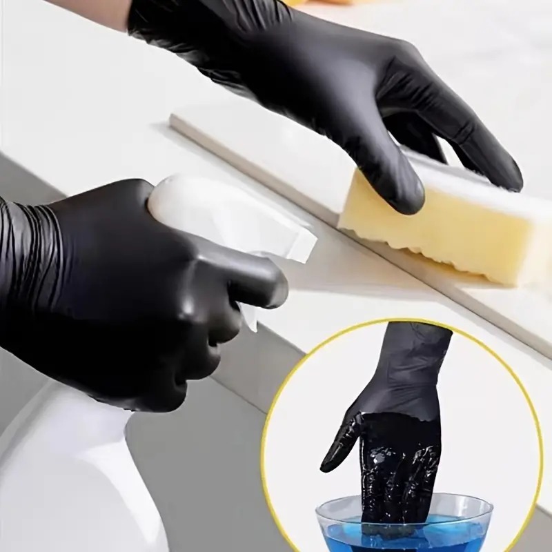 100/50/20PCS Black Nitrile Glo – обзор и цена Nitrile Mechanic Glove