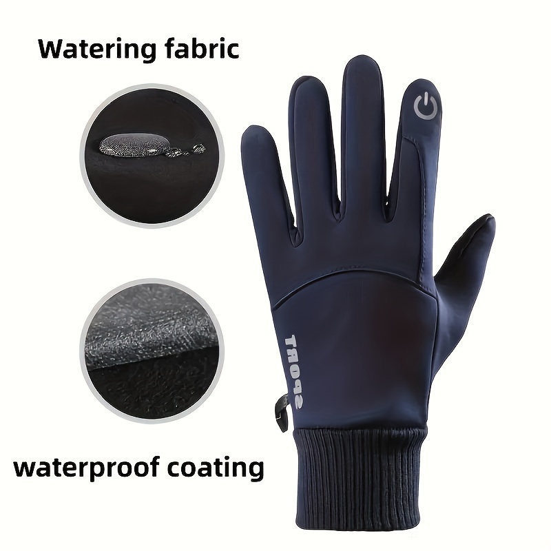 Winter Cycling Gloves Windproo – обзор и цена Ski Glove Waterproof