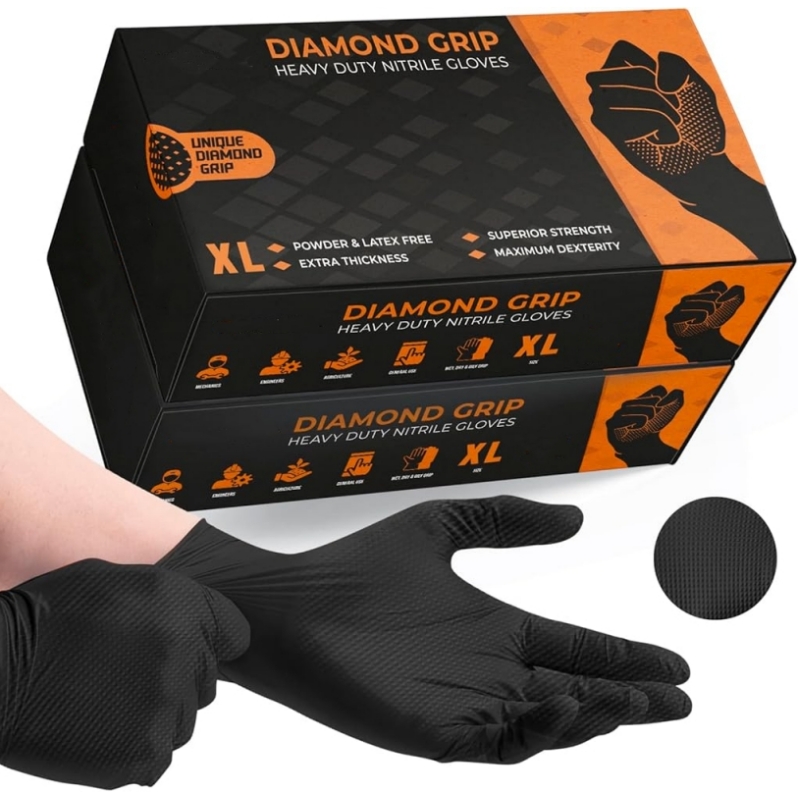 Black Heavy Duty Nitrile Dispo – обзор и цена Nitrile Mechanic Glove