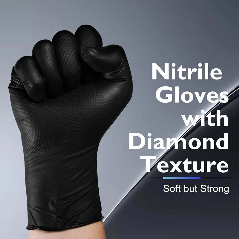 Black Heavy Duty Nitrile Dispo – обзор и цена Nitrile Mechanic Glove
