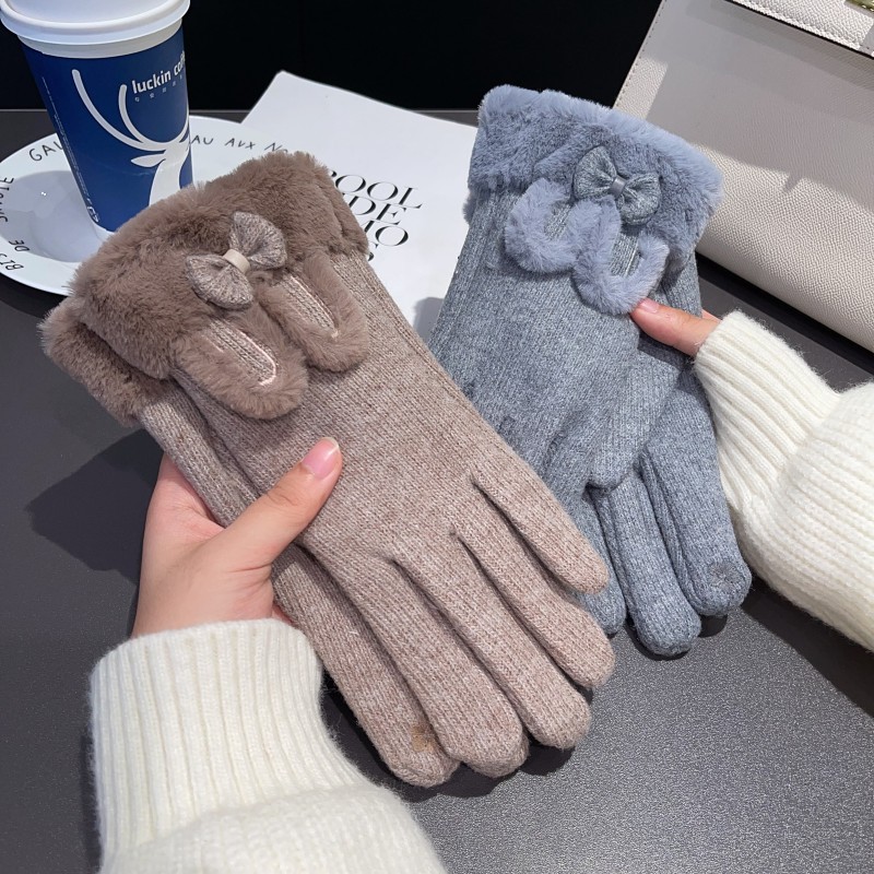 Gloves Women Wool Lined Touch  – обзор и цена Wool Glove Lined