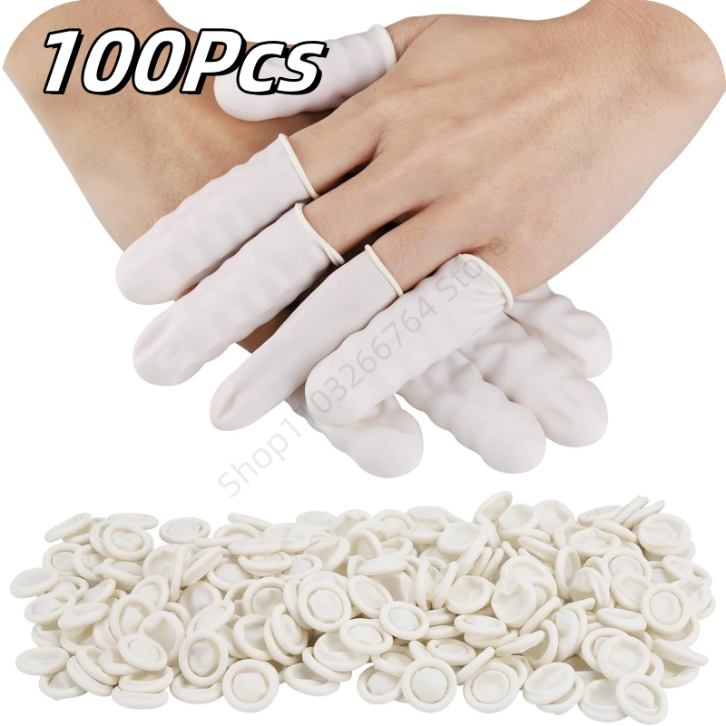 100Pcs Disposable Fingertips P – обзор и цена Latex Disposable Glove