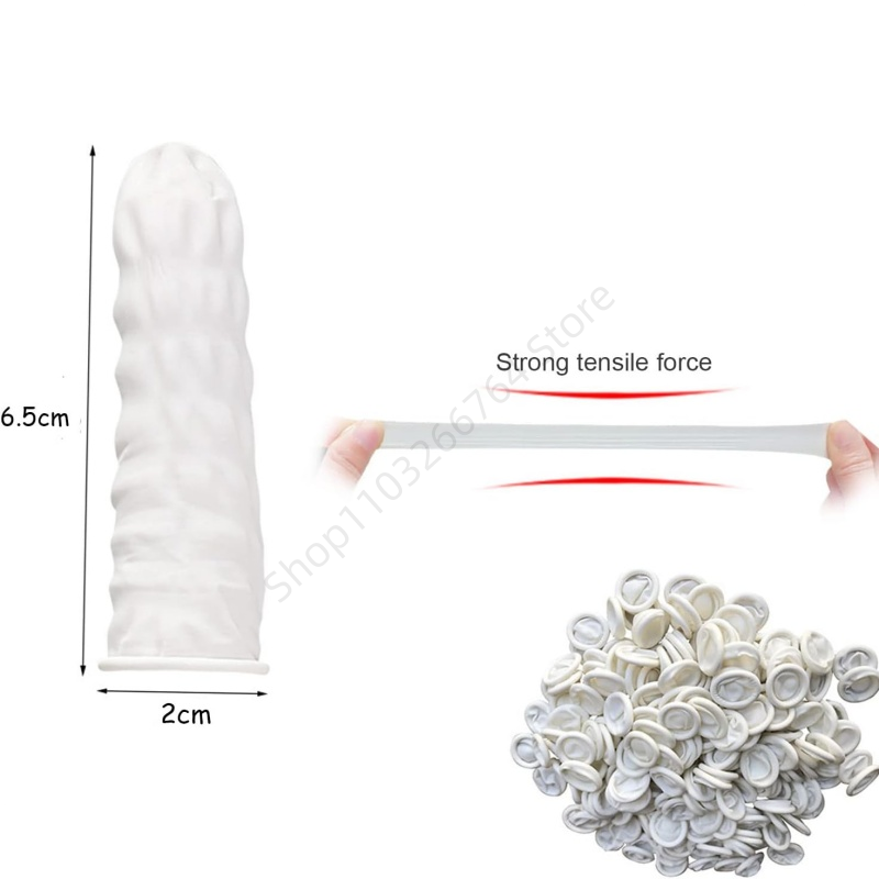 100Pcs Disposable Fingertips P – обзор и цена Latex Disposable Glove