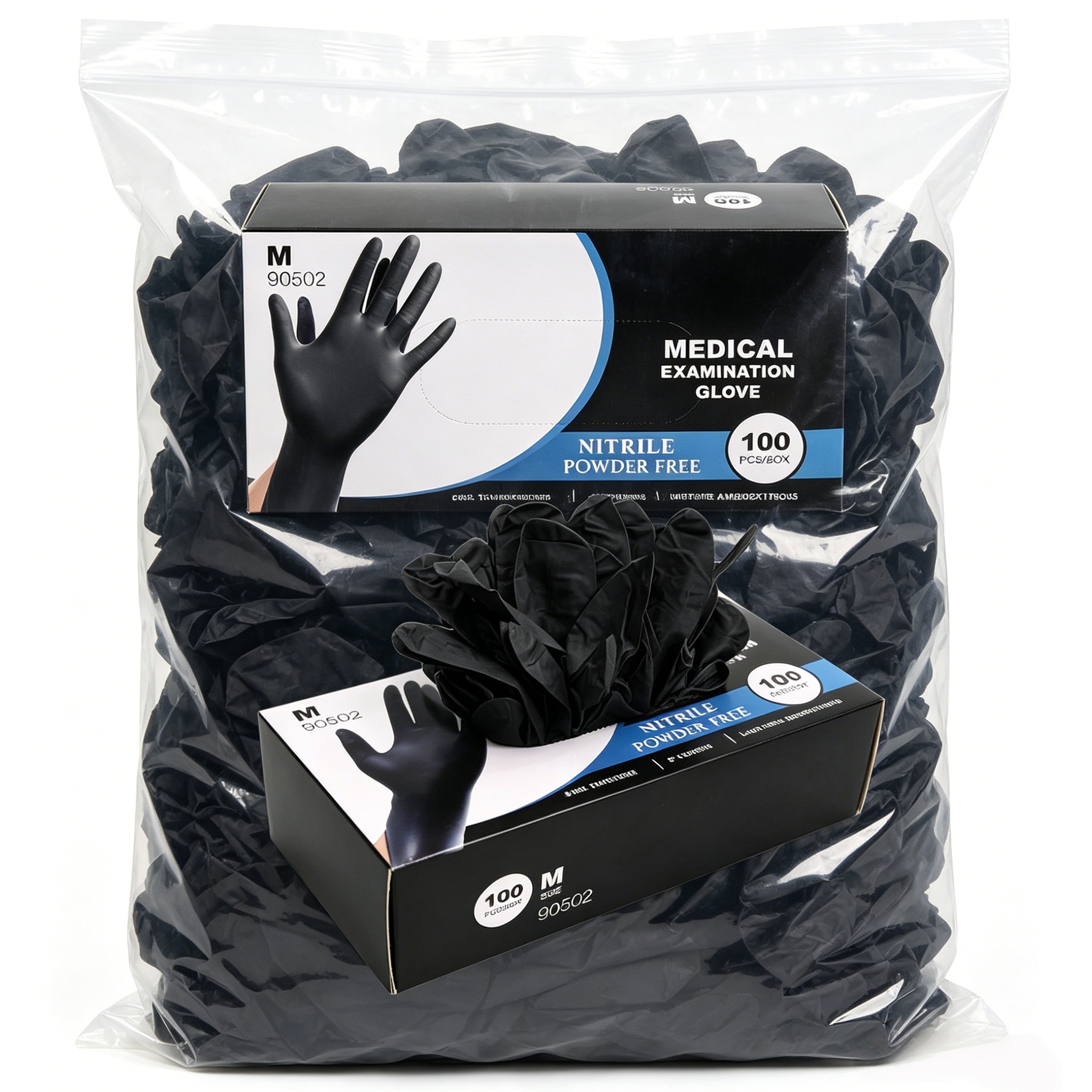 Black Nitrile Gloves Disposabl – обзор и цена Nitrile Mechanic Glove