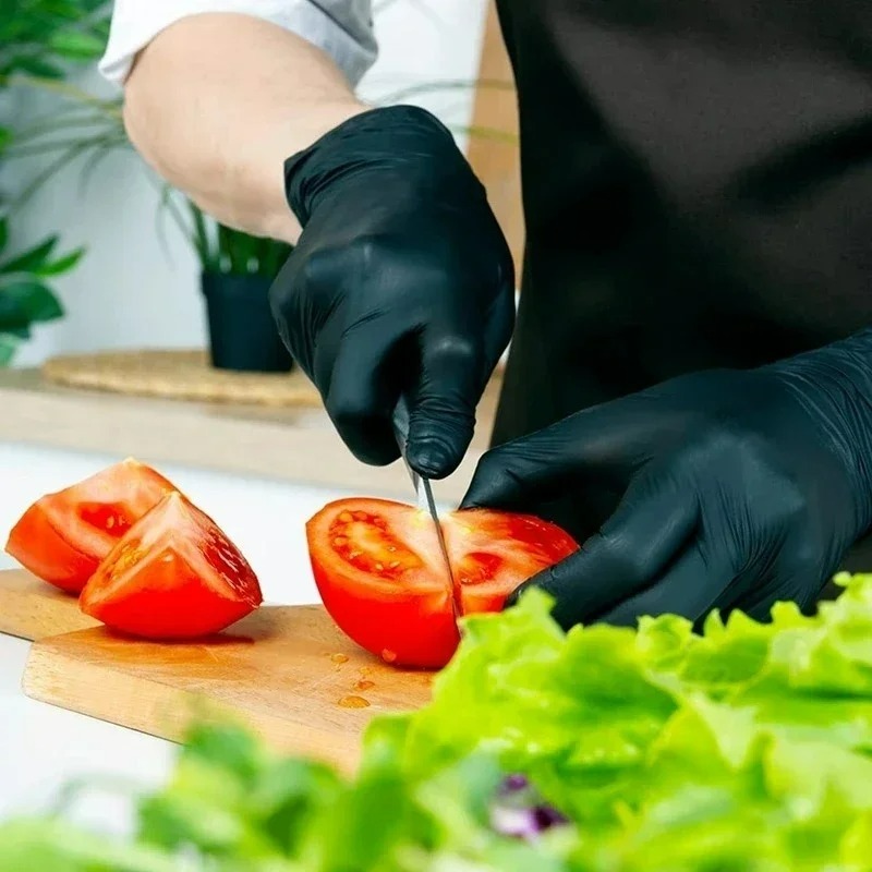 Black Nitrile Gloves Disposabl – обзор и цена Nitrile Mechanic Glove