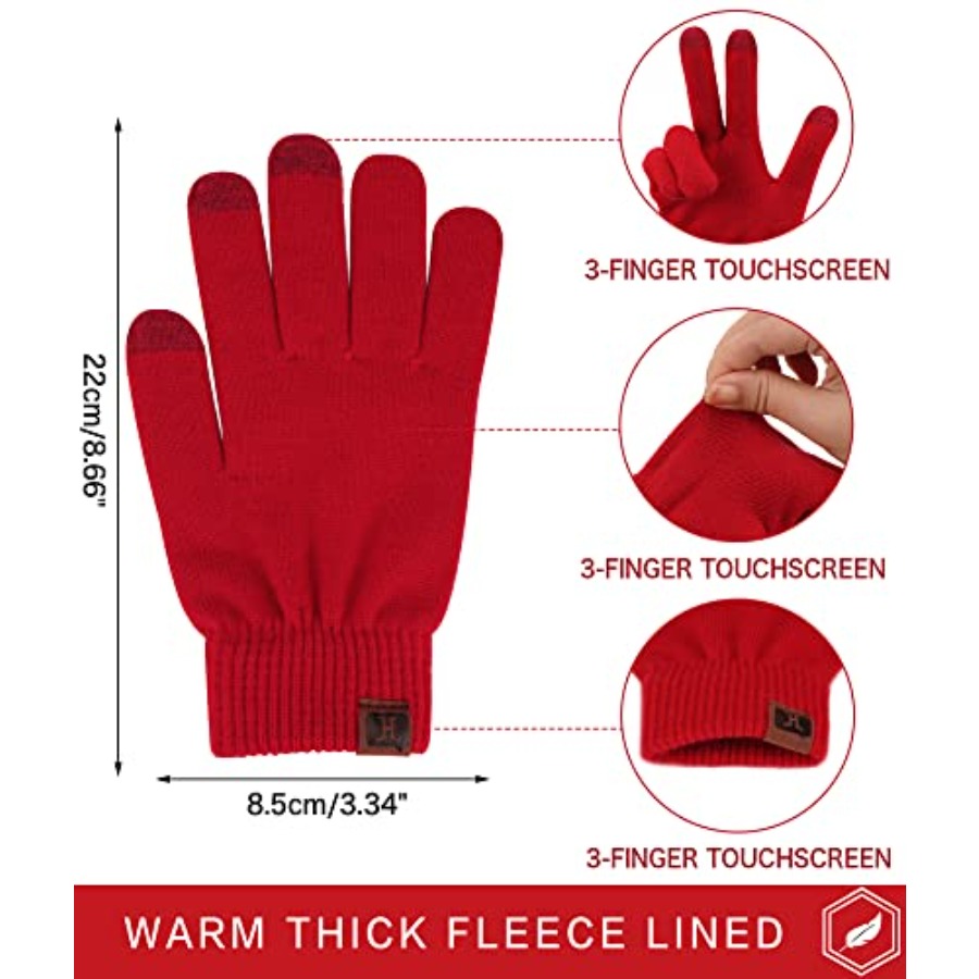 Women's Winter Touchscreen Woo – обзор и цена Wool Glove Lined