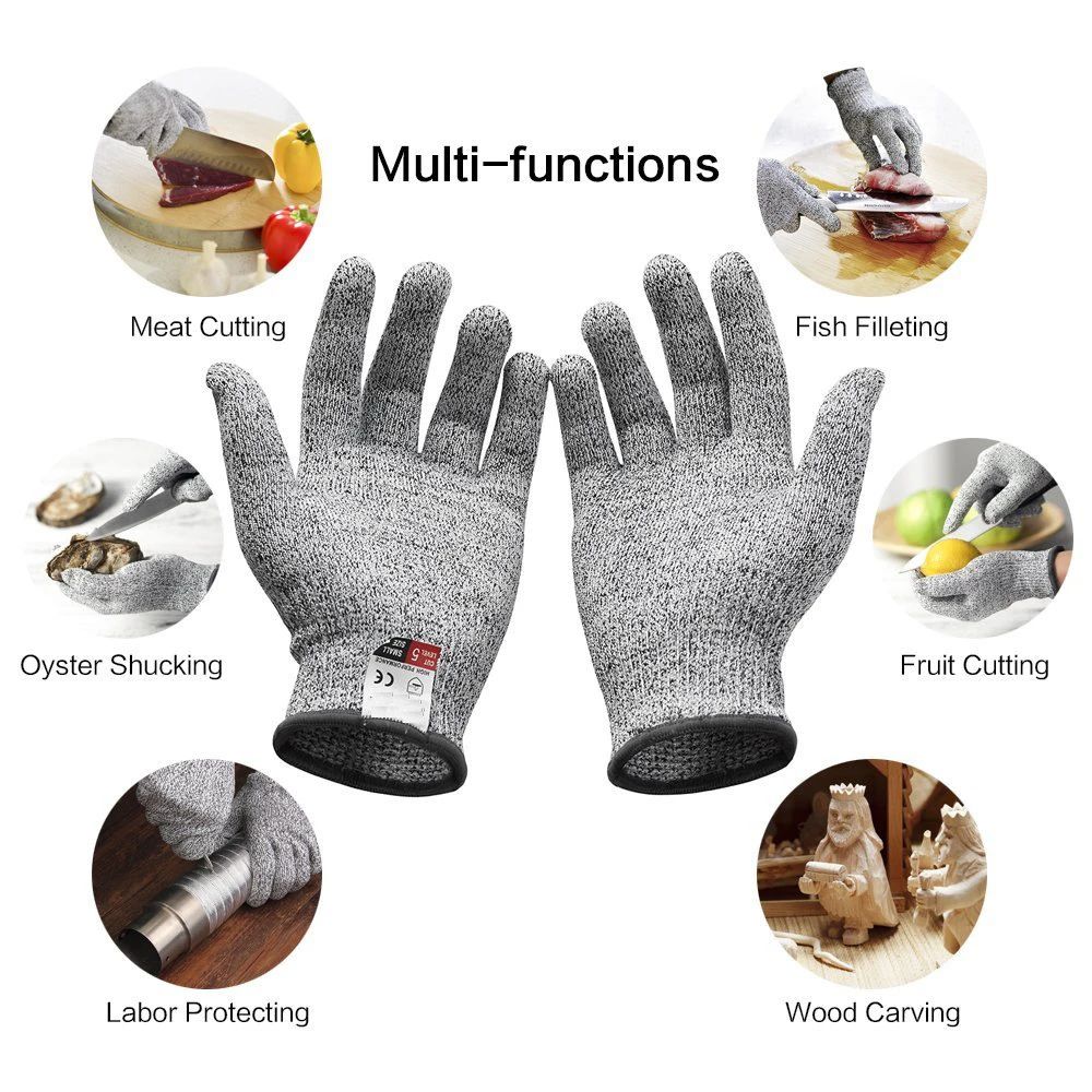 Level 5 HPPE Anti-Cut Gloves K – обзор и цена Cut Resistant Glove
