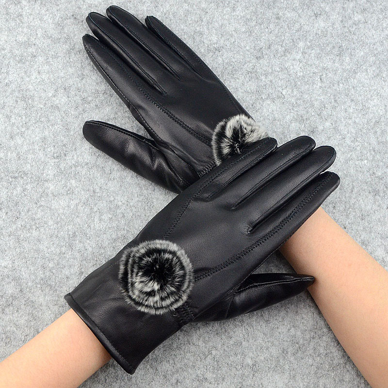 Women Winter Genuine Leather G – обзор и цена Wool Glove Lined