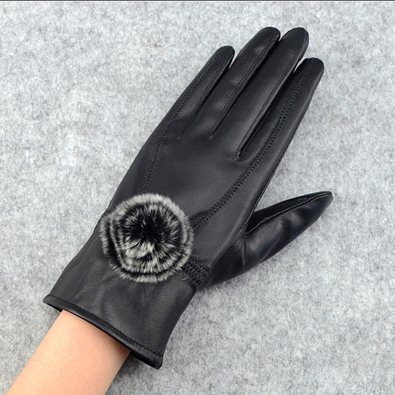 Women Winter Genuine Leather G – обзор и цена Wool Glove Lined