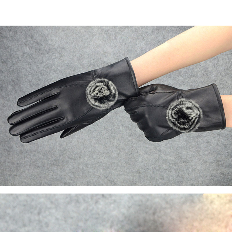 Women Winter Genuine Leather G – обзор и цена Wool Glove Lined