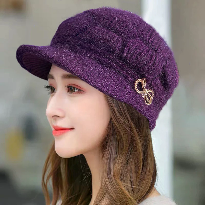 Winter Warm Hat Knitted Hat Ca – обзор и цена Wool Glove Lined