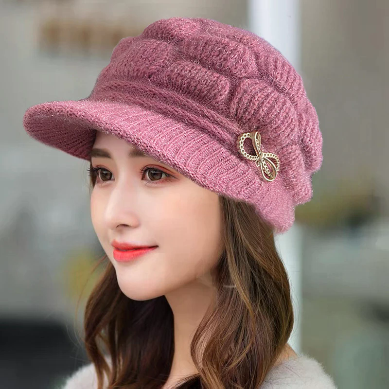 Winter Warm Hat Knitted Hat Ca – обзор и цена Wool Glove Lined
