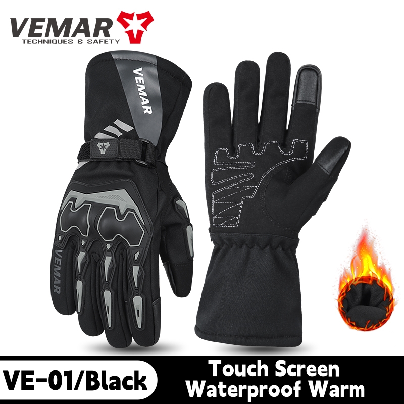 VE-01 Waterproof Winter Motorc – обзор и цена Winter Glove Insulated