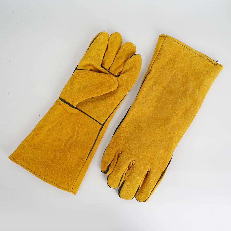 1 Pair 40Cm Welding Leather Gl – обзор и цена Cut Resistant Glove