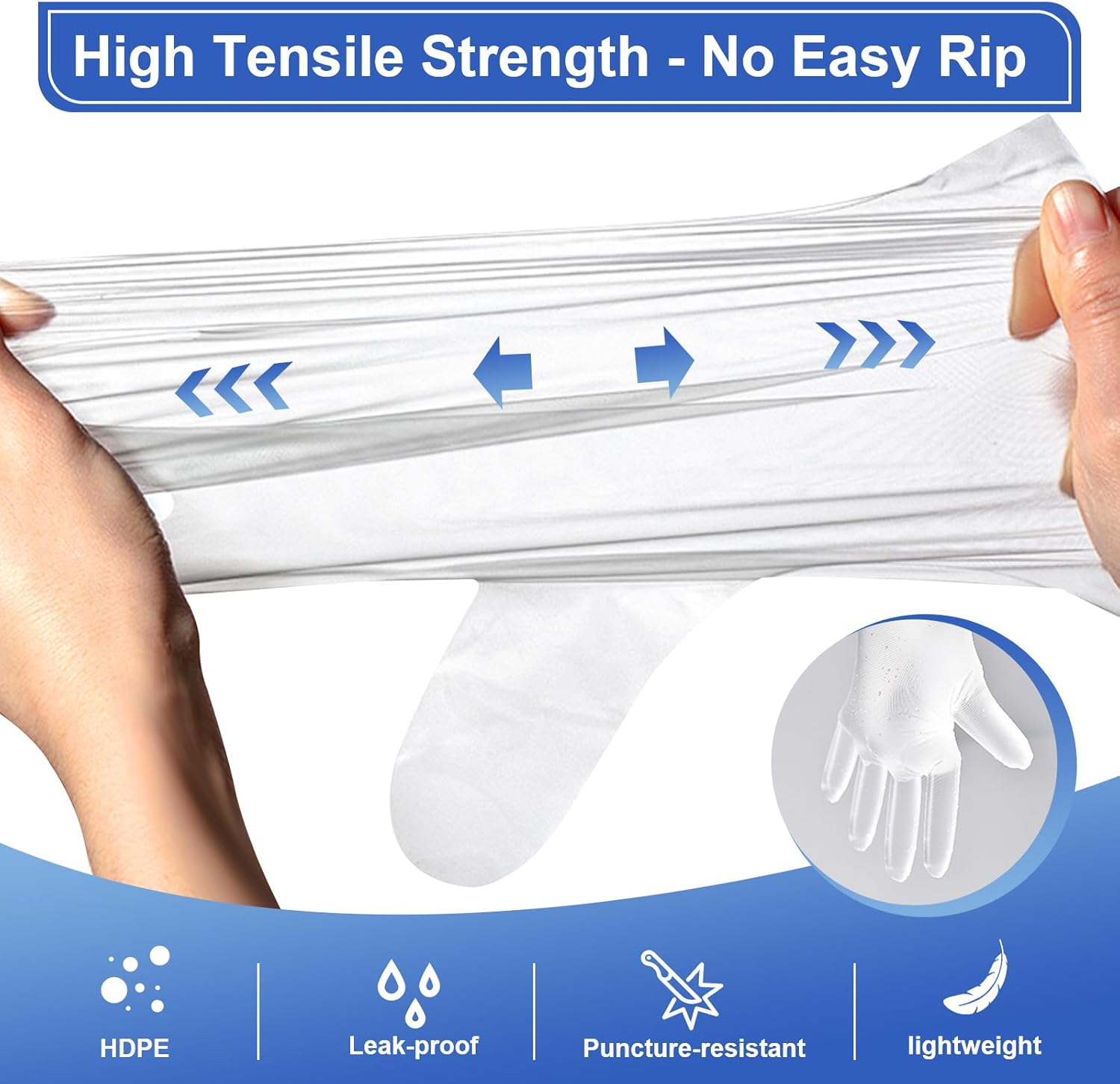 500 Pcs Disposable Food Prep G – обзор и цена Latex Disposable Glove