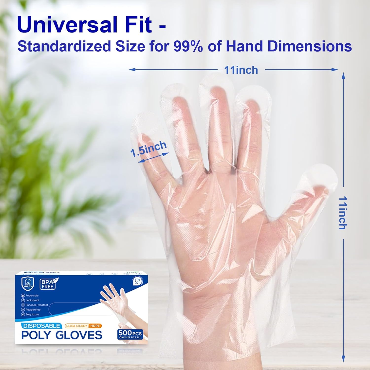 500 Pcs Disposable Food Prep G – обзор и цена Latex Disposable Glove