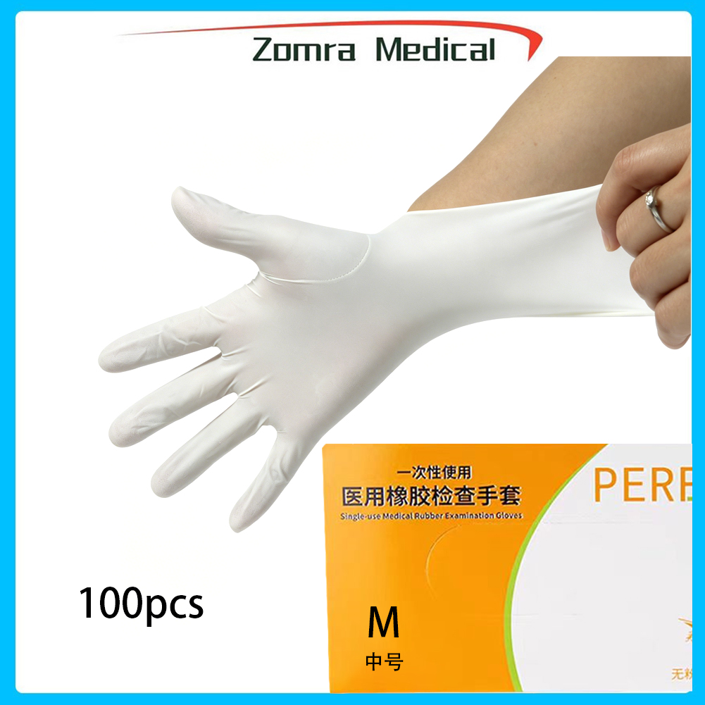 Disposable medical rubber exam – обзор и цена Latex Disposable Glove