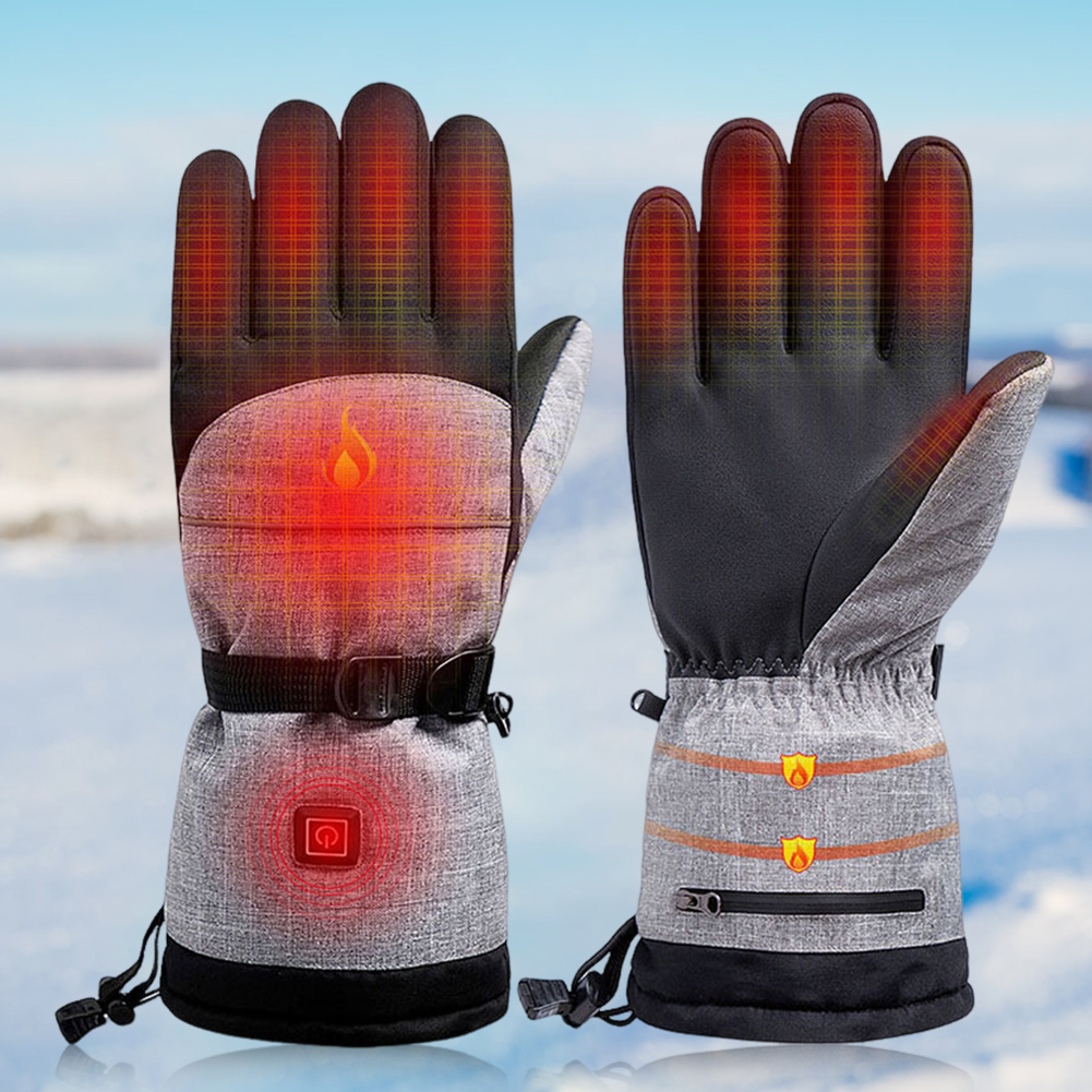 Electric Heated Gloves Men Wom – обзор и цена Ski Glove Waterproof