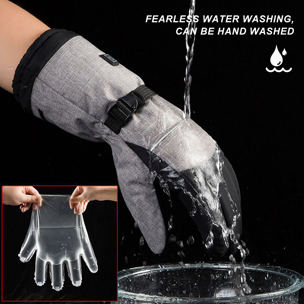 Electric Heated Gloves Men Wom – обзор и цена Ski Glove Waterproof